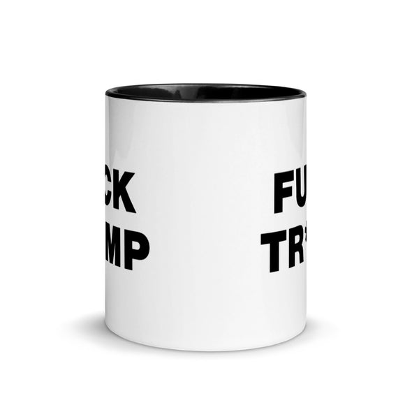 Fuck Tr*mp Coated Mug