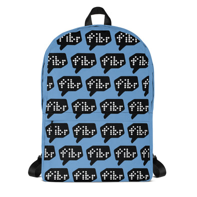 fibr Pattern Backpack (Black Logo)