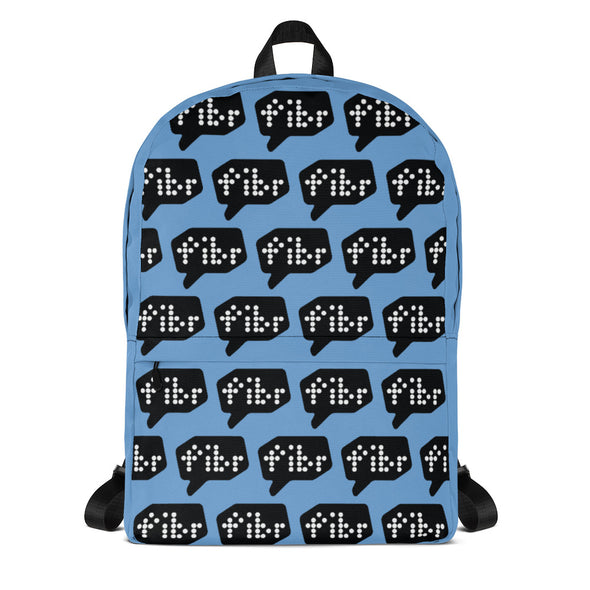 fibr Pattern Backpack (Black Logo)