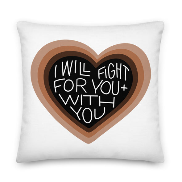 I Will Fight (Heart) Premium Pillow