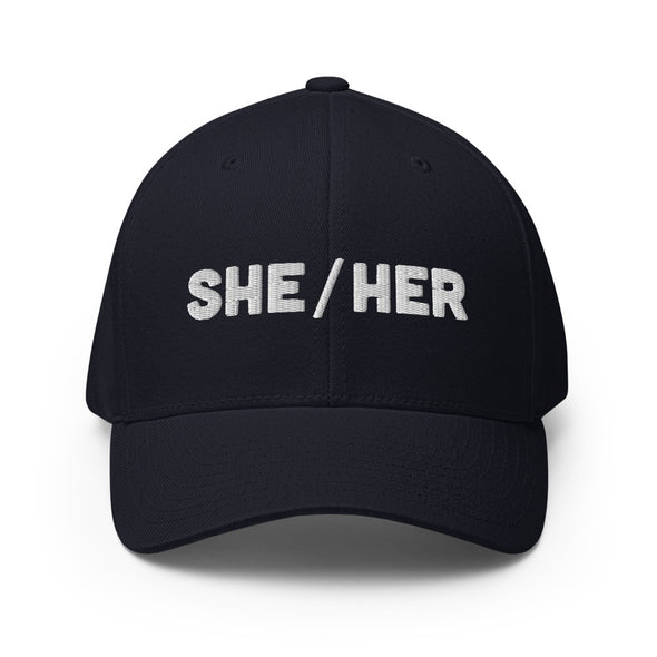 She/Her Structured Cap