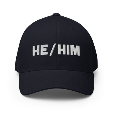 He/Him Structured Cap