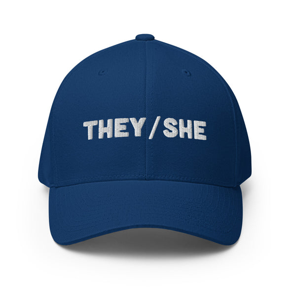 They/She Structured Cap