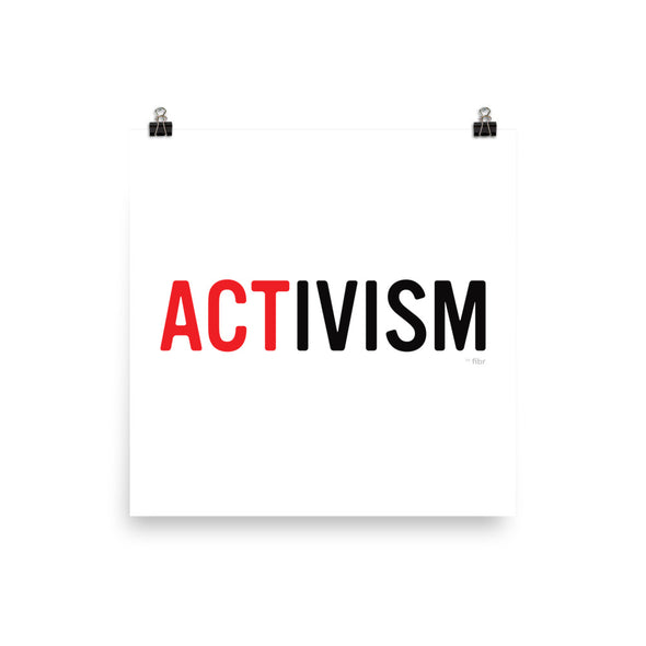 Activism Poster