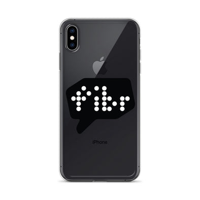 fibr iPhone Case (Black Logo)