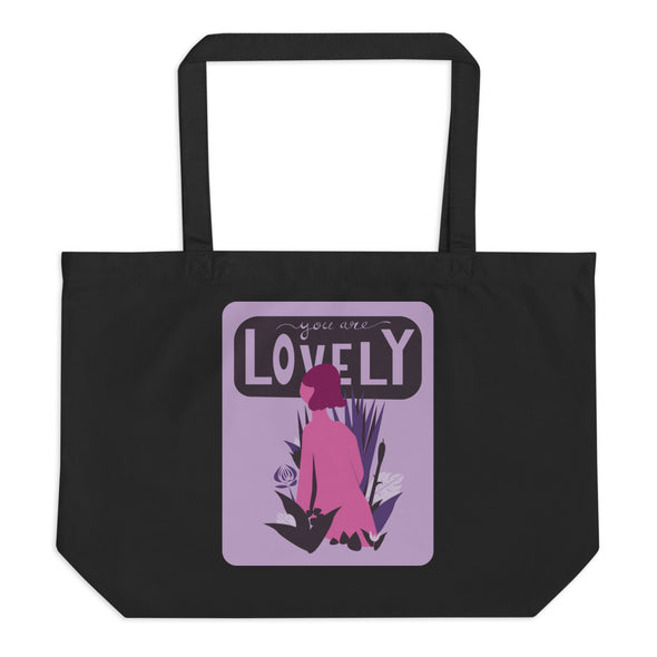 You Are Lovely Large Eco Tote