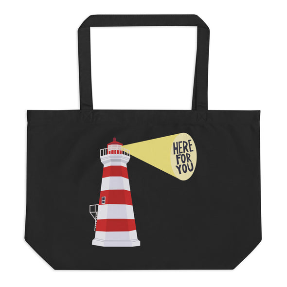 Here for You Large Eco Tote