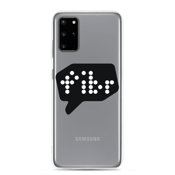 fibr Samsung Case (Black Logo)