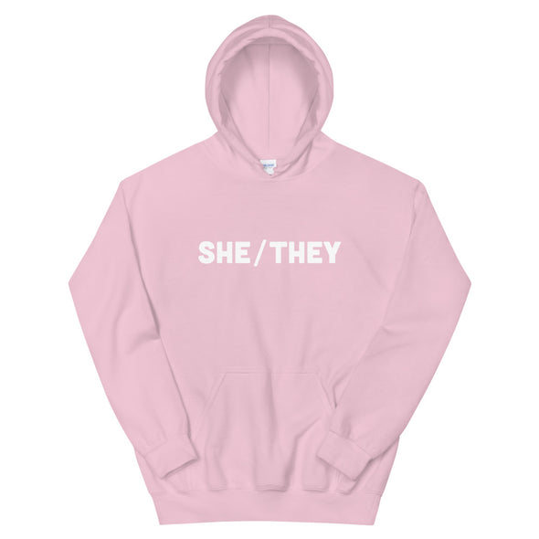 She/They Unisex Hoodie