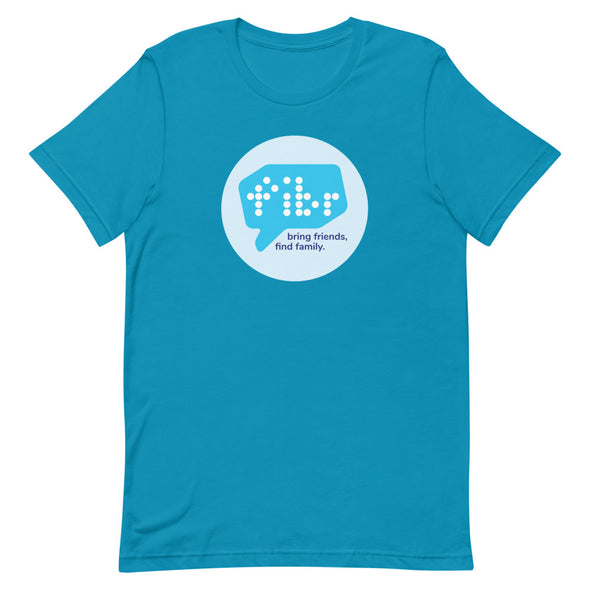 fibr Circle Unisex Slogan T-Shirt