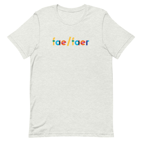 Fae/Faer Rainbow T-Shirt