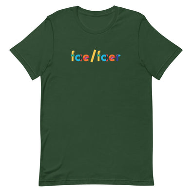 Fae/Faer Rainbow T-Shirt