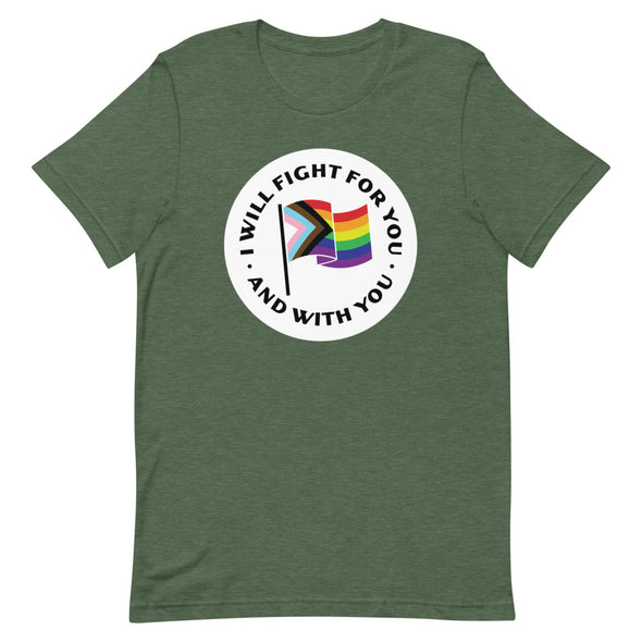 I Will Fight (Flag) Unisex T-Shirt