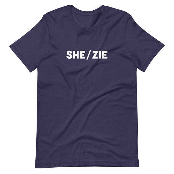 She/Zie Unisex T-Shirt