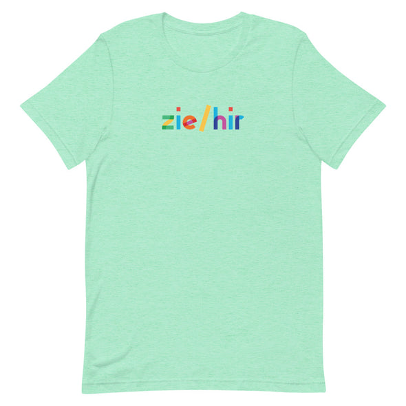 Zie/Hir Rainbow T-Shirt
