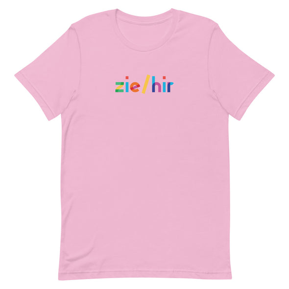 Zie/Hir Rainbow T-Shirt