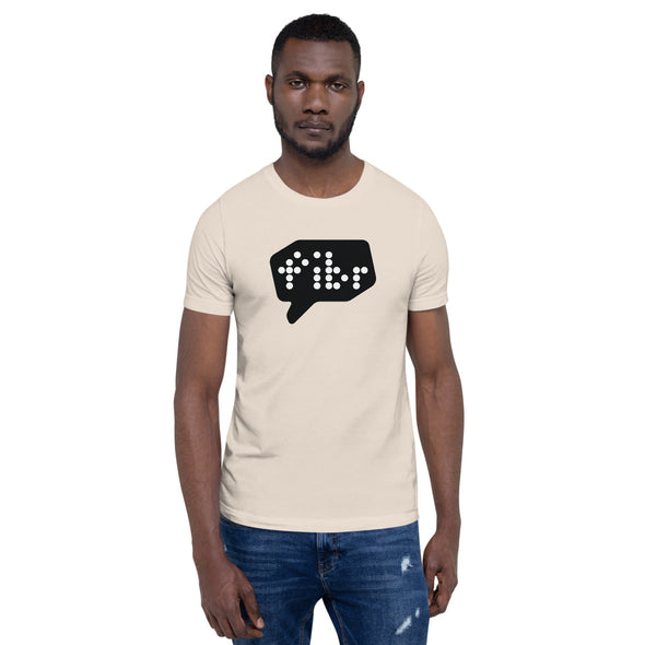 fibr Unisex T-Shirt (Black Logo)