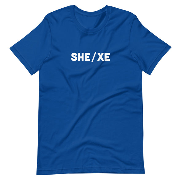 She/Xe Unisex T-Shirt