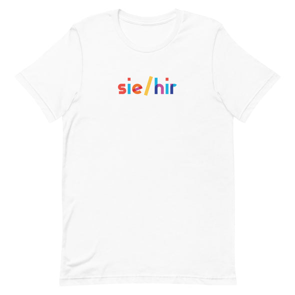Sie/Hir Rainbow T-Shirt