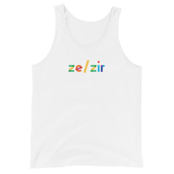 Ze/Zir Rainbow Tank