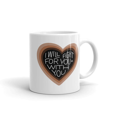 I Will Fight (Heart) Mug